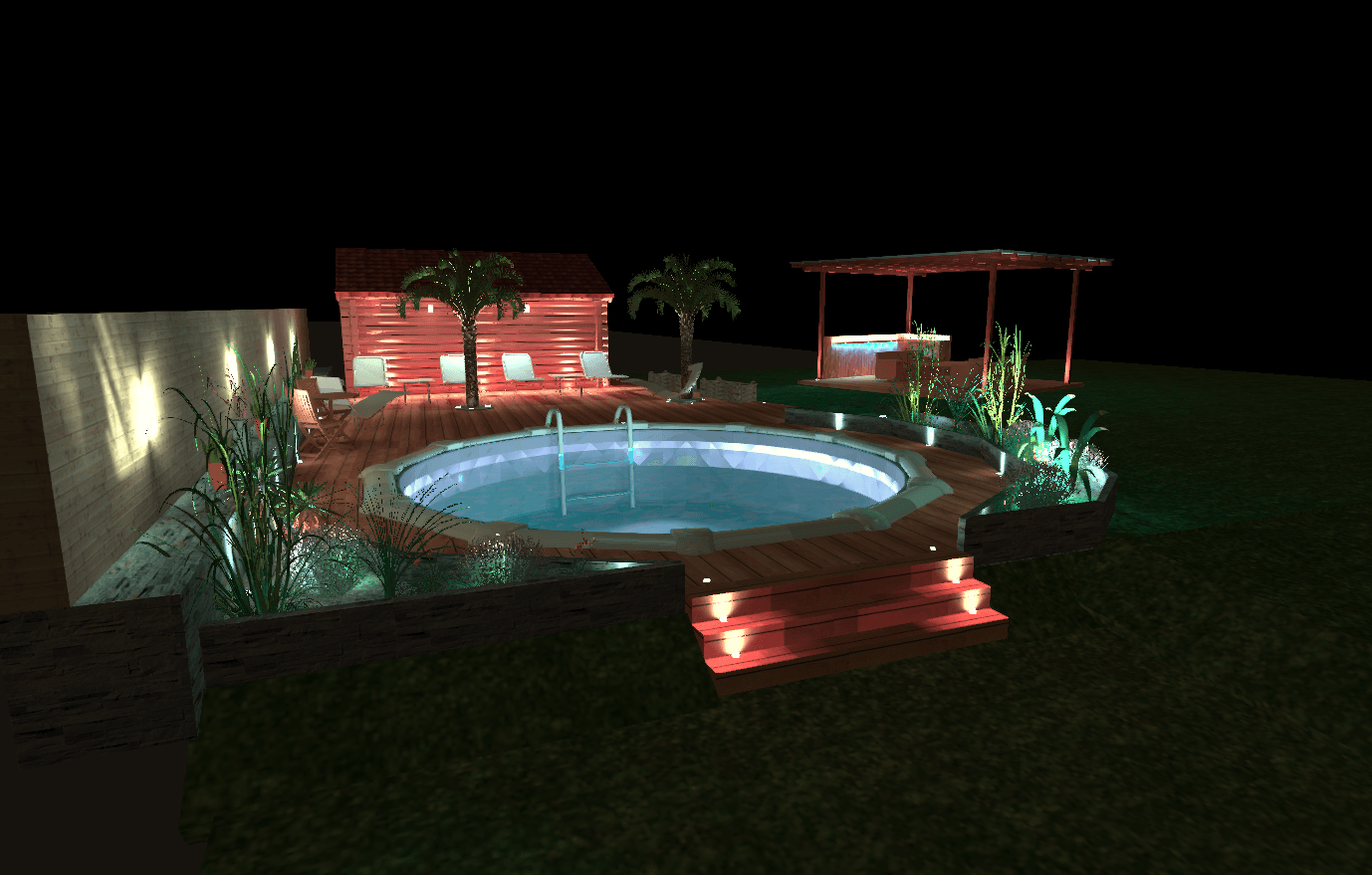 Piscine Maison Brindas (69)