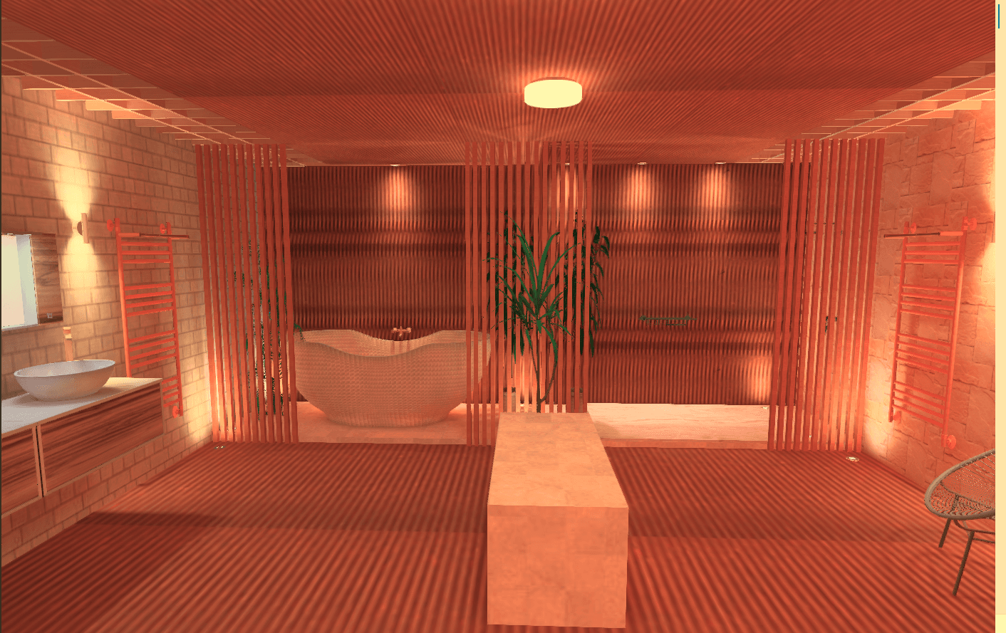 Salle de bain d'une Villa à Jonzac (17)