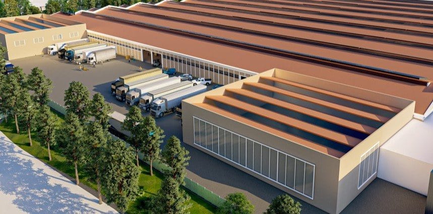Saverglass entrepôt logistique cellule A