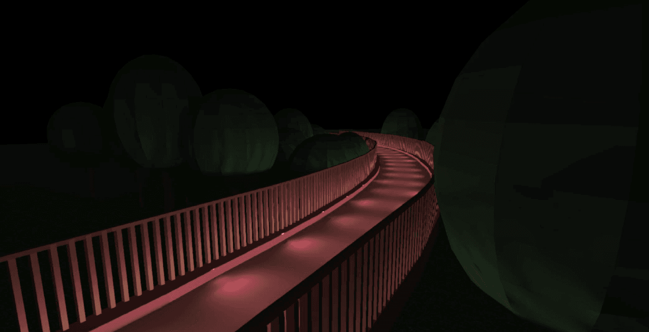 Passerelle de la plaine des loisirs & des sports 